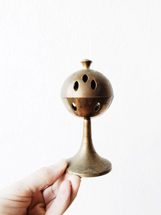 Vintage Brass Incense Burner