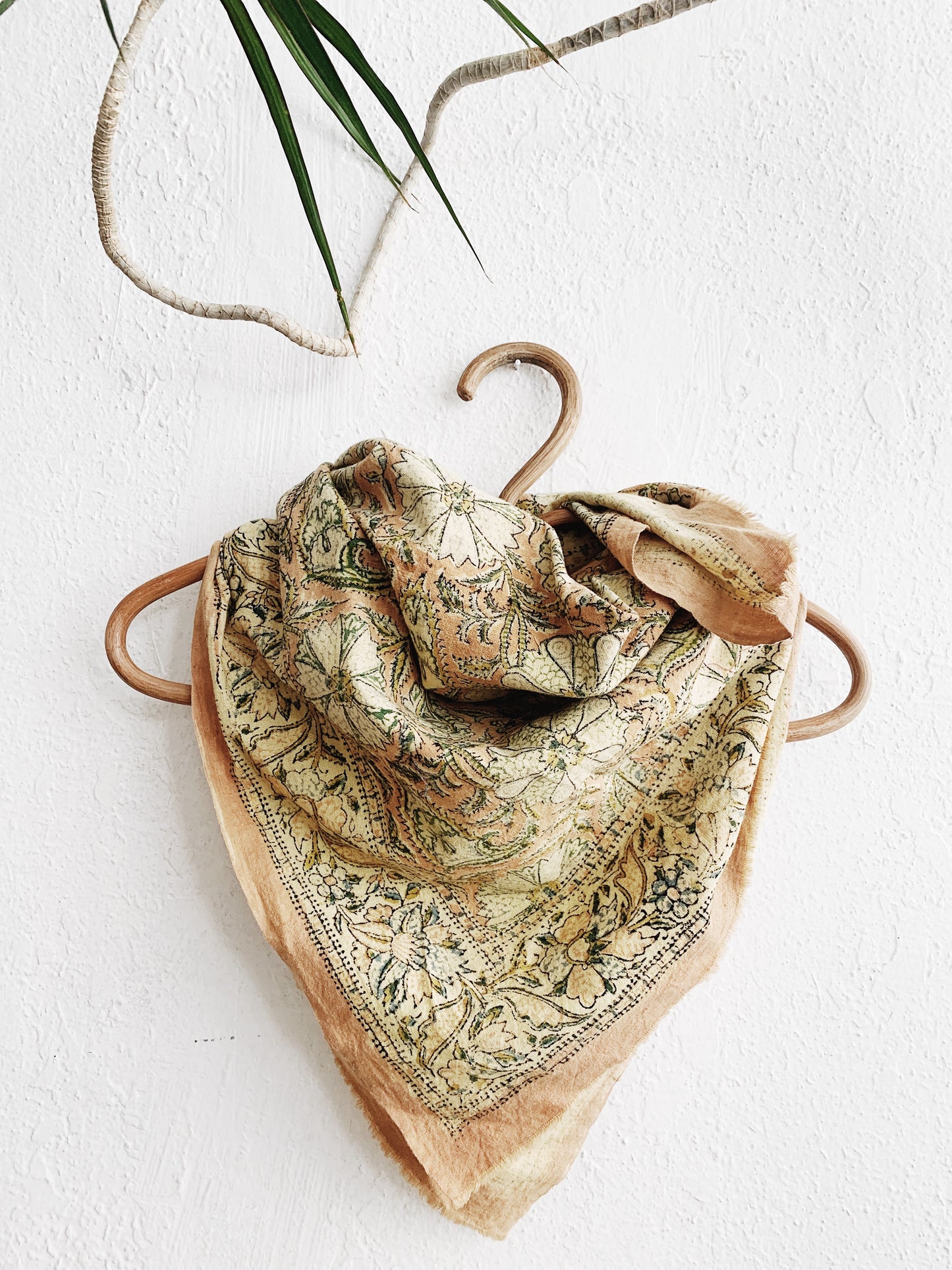 Vintage Cotton Tapestry Scarf