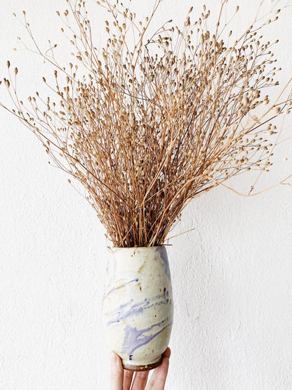 Handmade Lavender Glaze Ceramic Vase