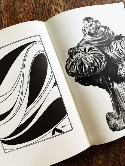 Vintage Flowering of Art Nouveau Book