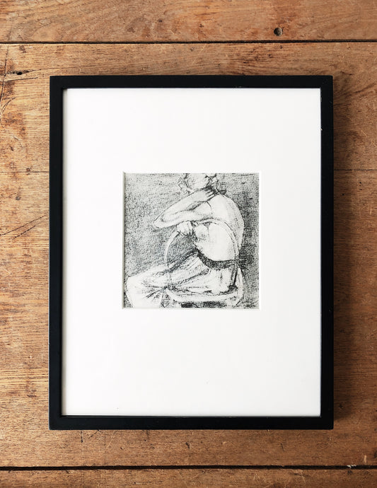 Vintage Mid Century Framed Lithograph