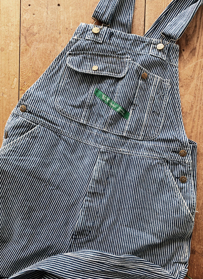 Key Railroad Stripe Overalls