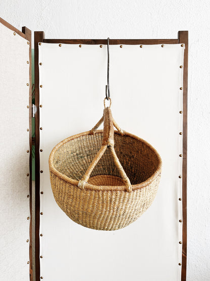 Vintage Bolga Basket