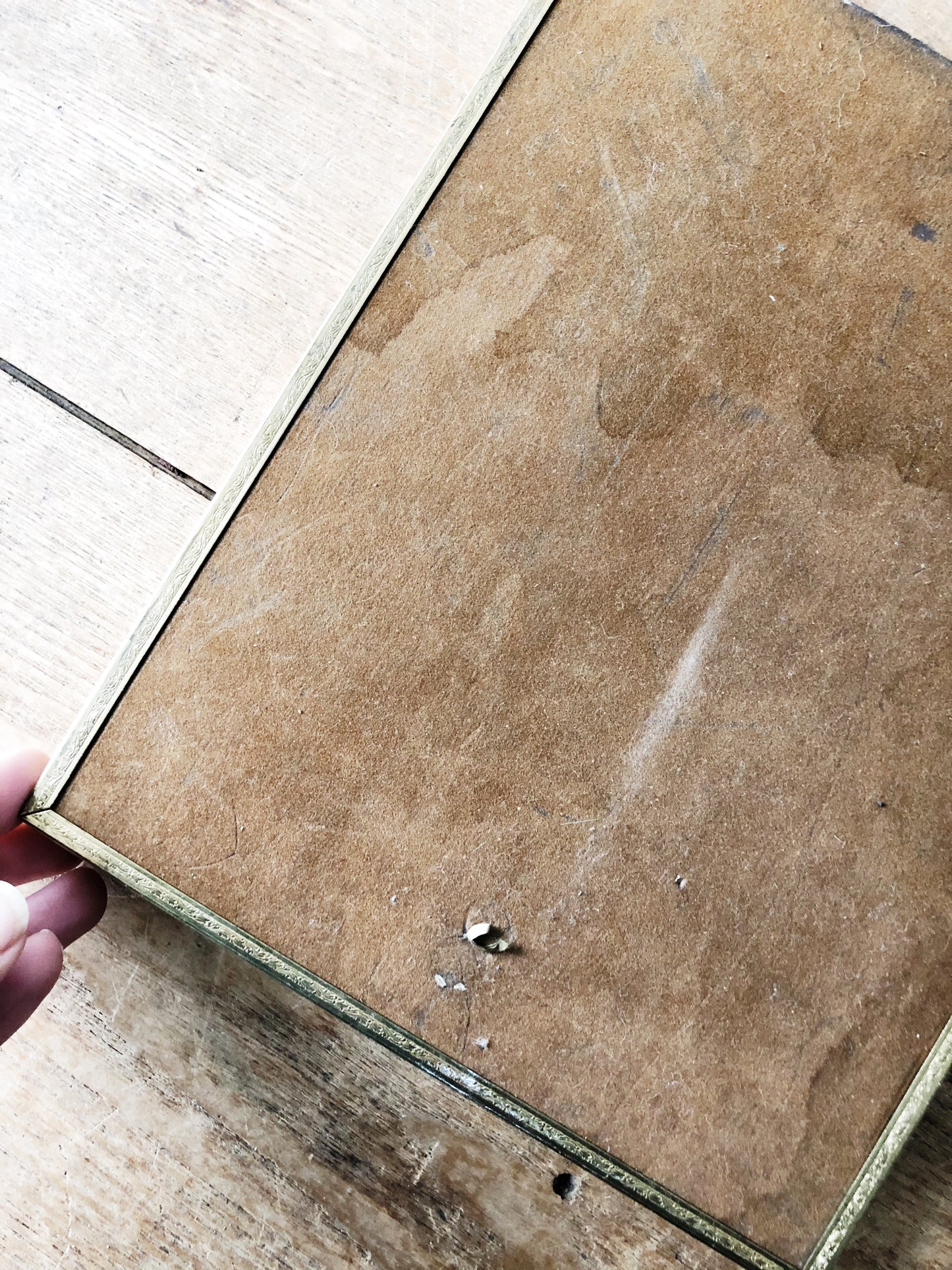 Vintage Gold Double Frame