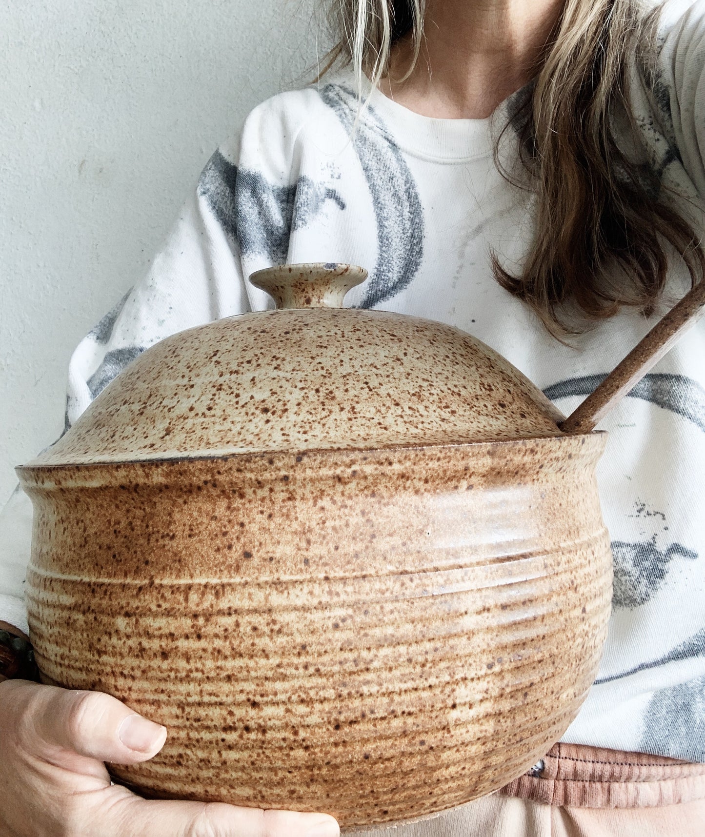 RESERVED Wool Dhurrie Rug/ Pozole Set