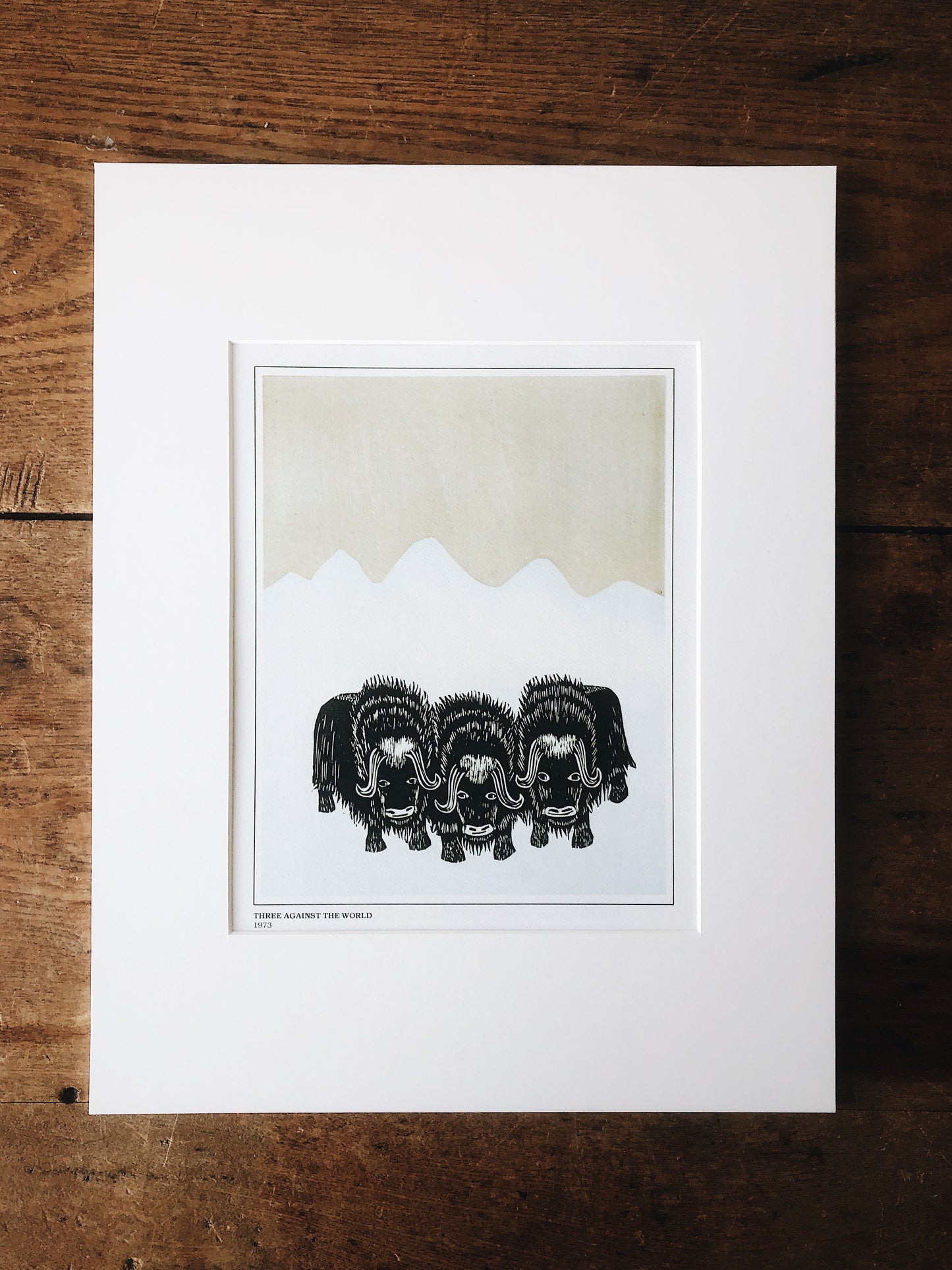 Vintage Dale Ormond Block Print