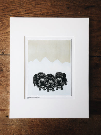 Vintage Dale Ormond Block Print