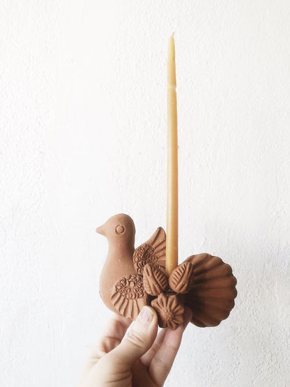 Petite Clay Wall Candleholder