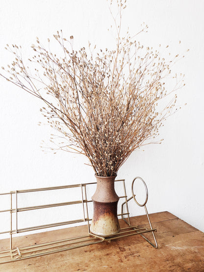 Vintage Expanding Brass Rack