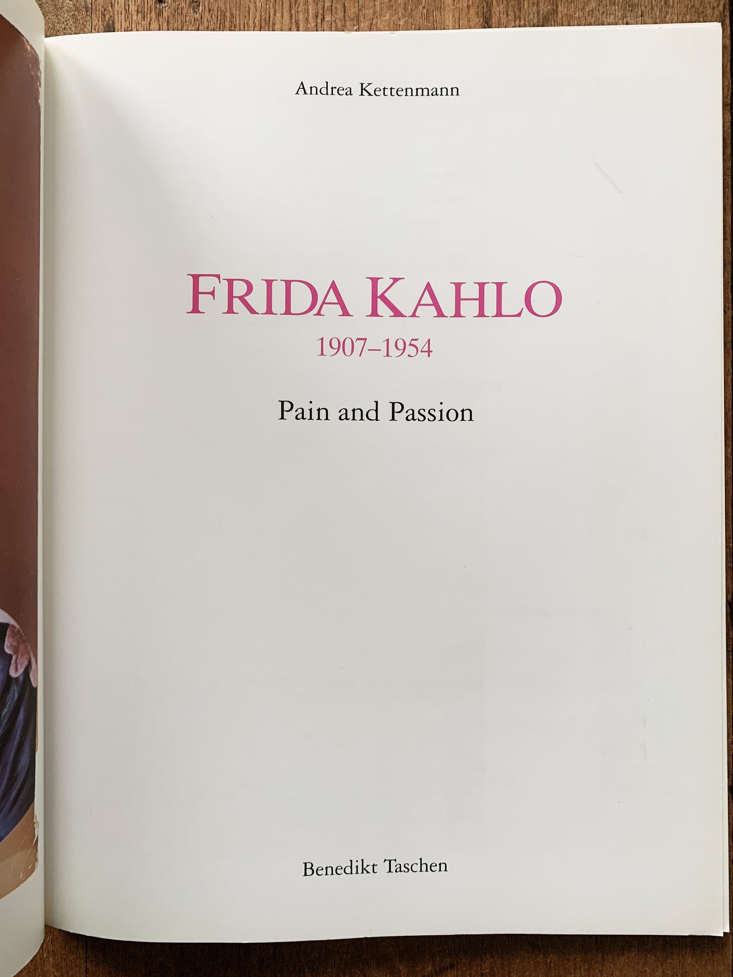 Early 90’s Taschen Frida Kaho Art Book