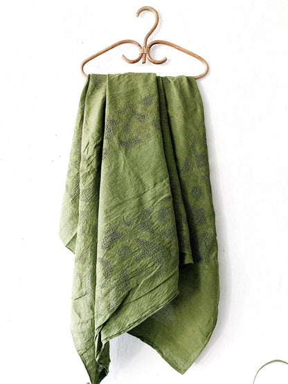 Vintage Linen Tablecloth