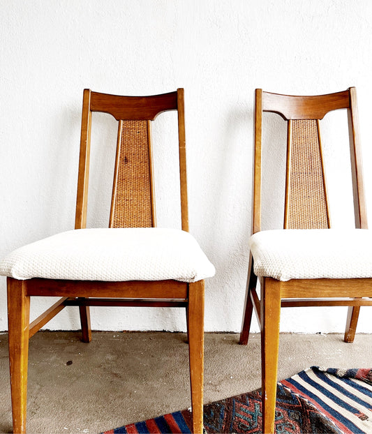 Mid Century Caned Chair