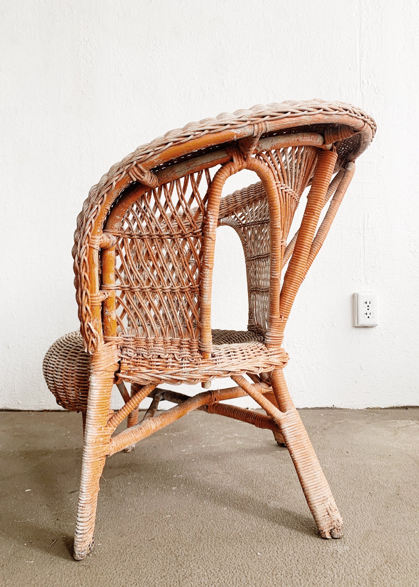 Vintage Wicker Chair