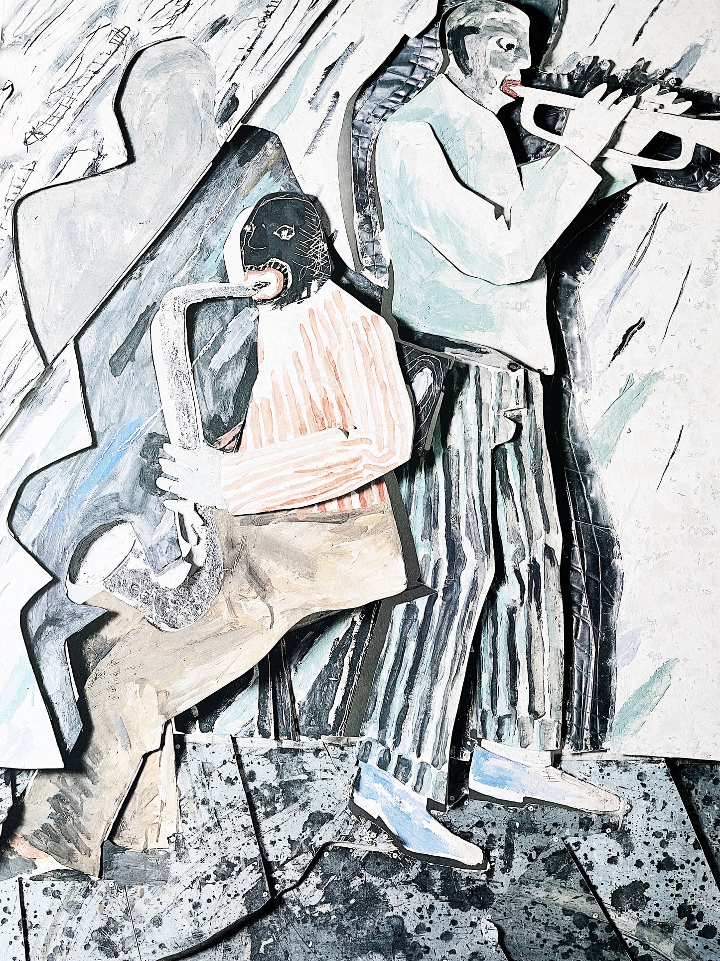 Vintage Spanish Jazz Festival Poster