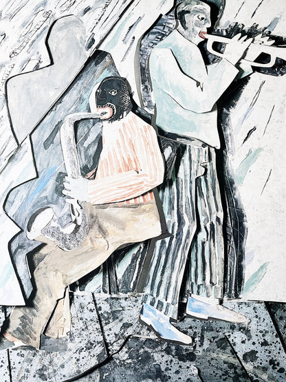 Vintage Spanish Jazz Festival Poster