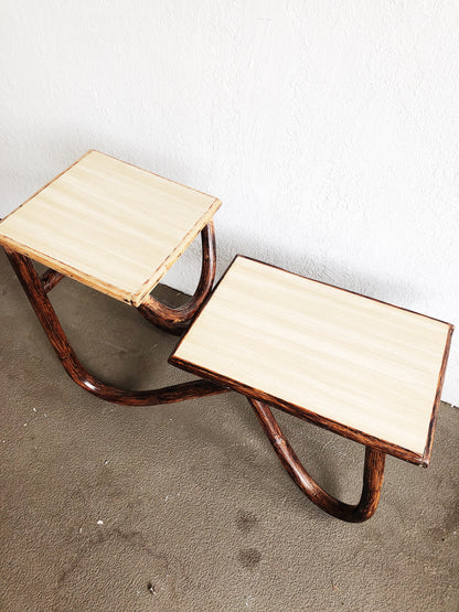 Vintage Bentwood Bamboo Table