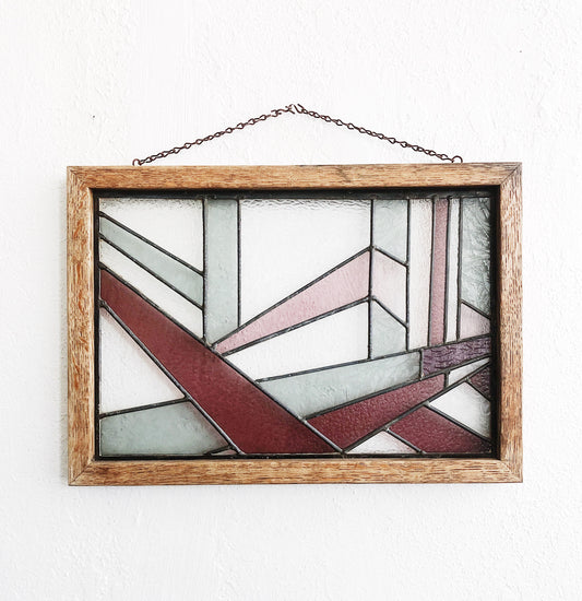 Vintage Stained Glass Art