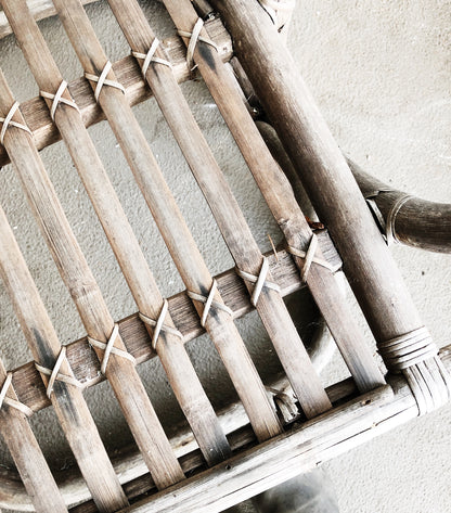 Vintage Albini Style Bamboo Chair