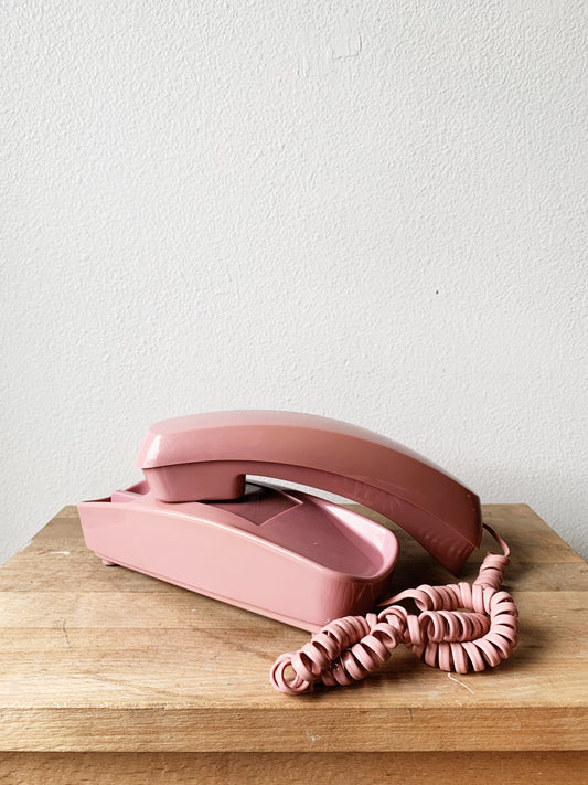 Vintage Mauve Telephone