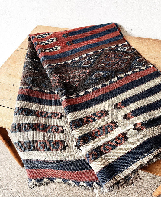 1920s Hand Knotted Wool Rug