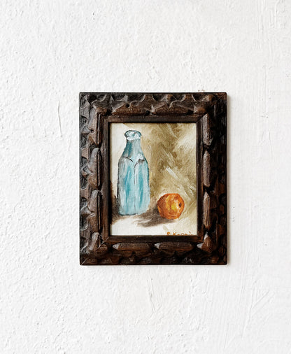 Vintage Mini Still Life Painting