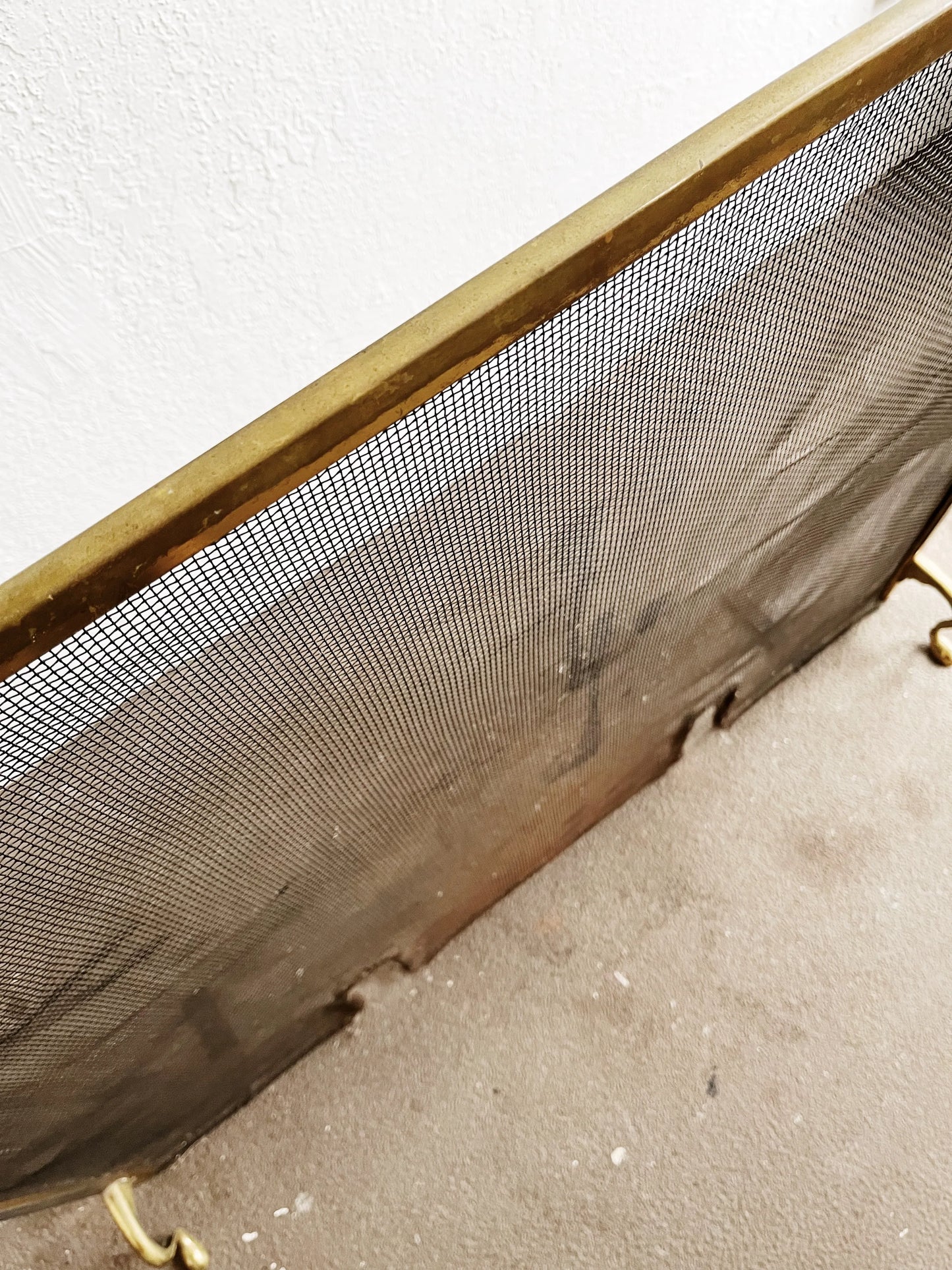 Vintage Fireplace Screen