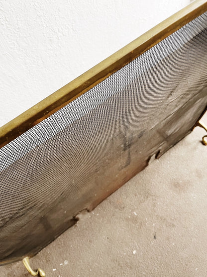 Vintage Fireplace Screen