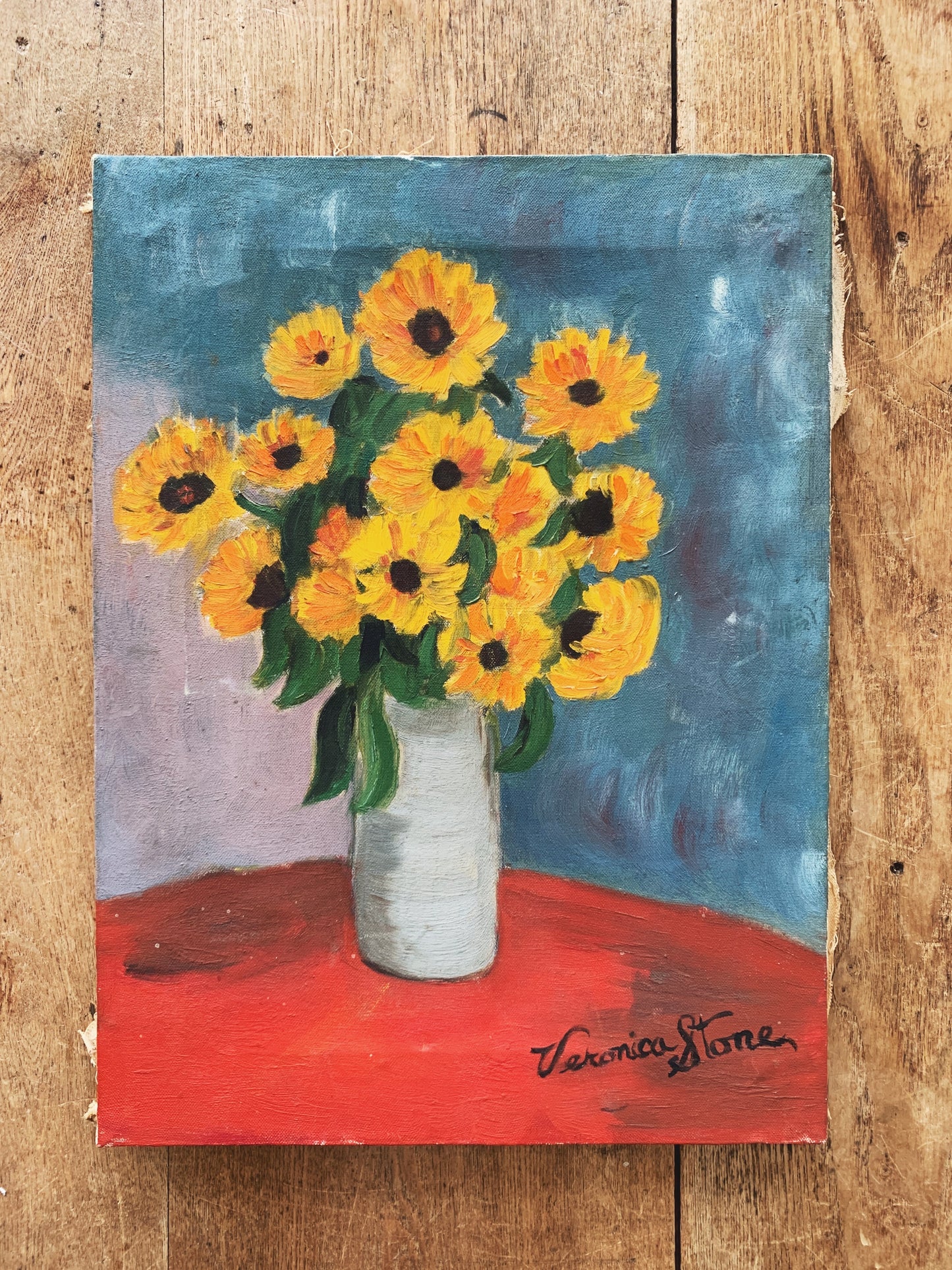 Vintage Bouquet Painting