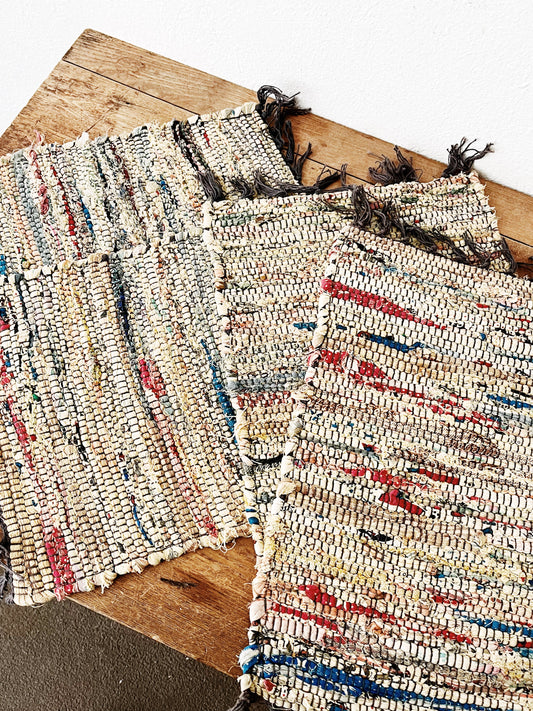 Vintage Cotton Rag Mats