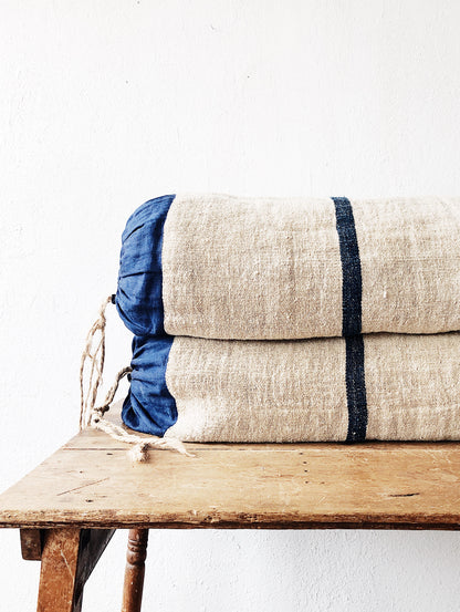 Handmade French Bolster Pillow
