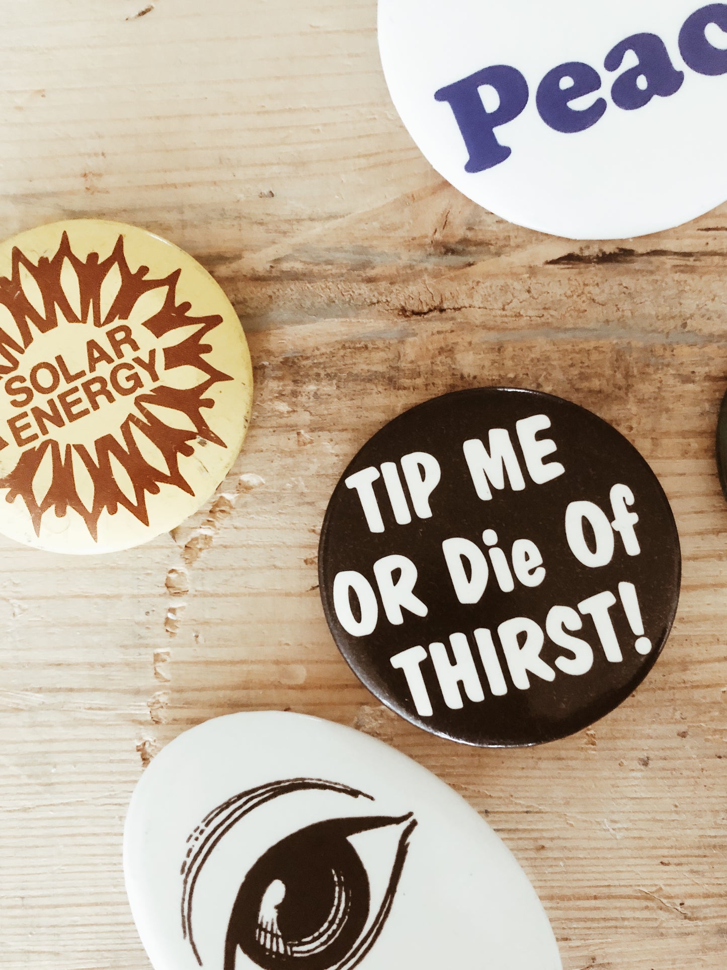 Vintage Novelty Pin Back