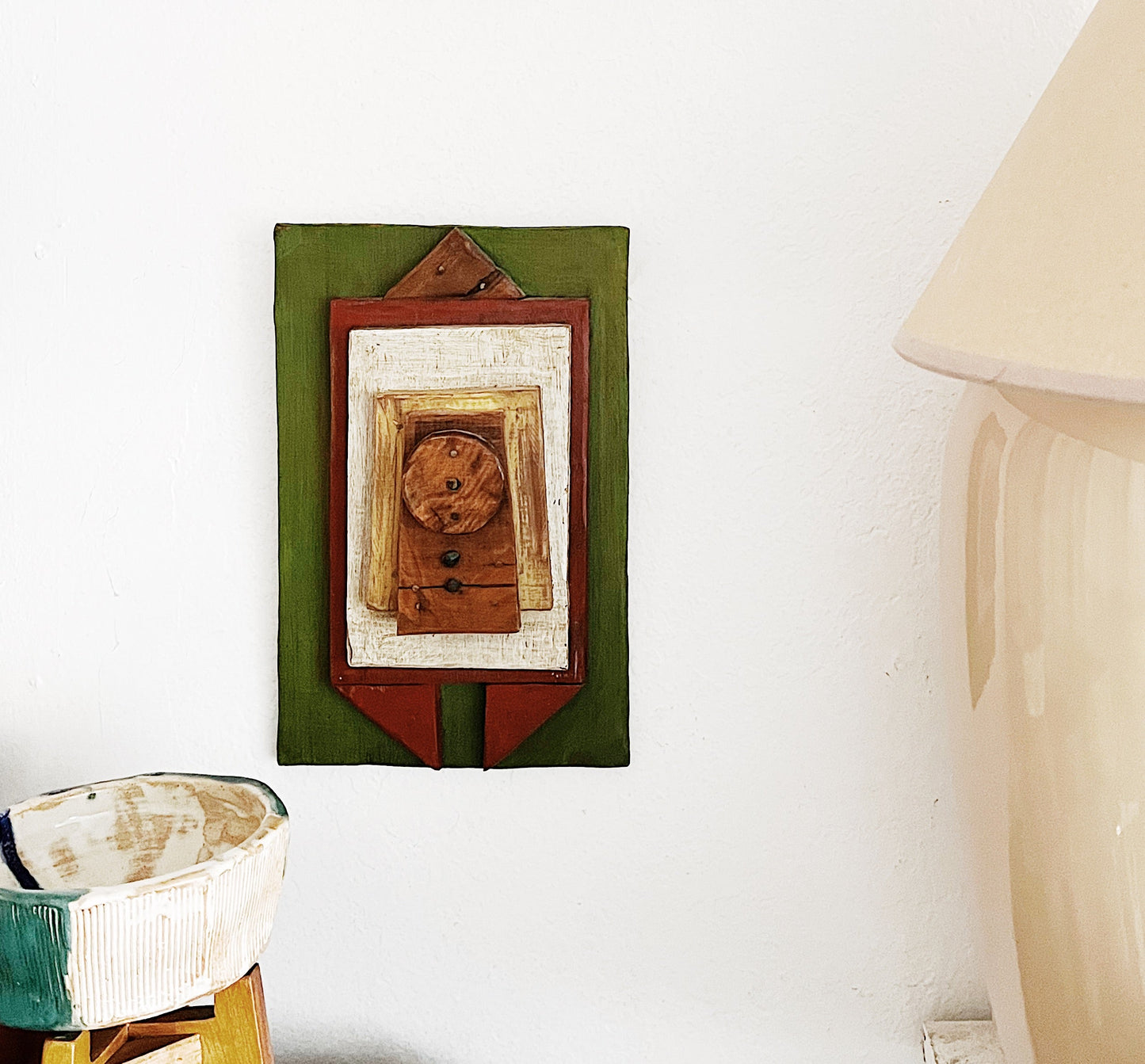 Handmade Folk Art Assemblage