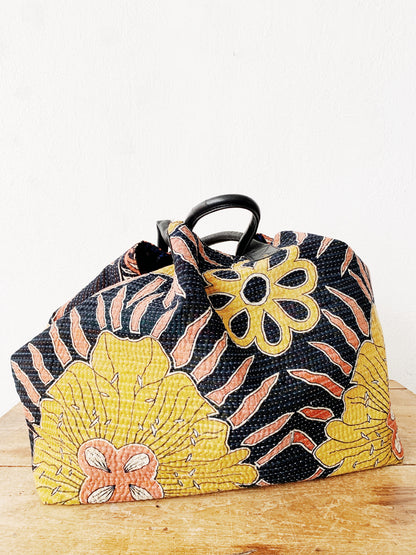 Large Kantha Overnighter Bag