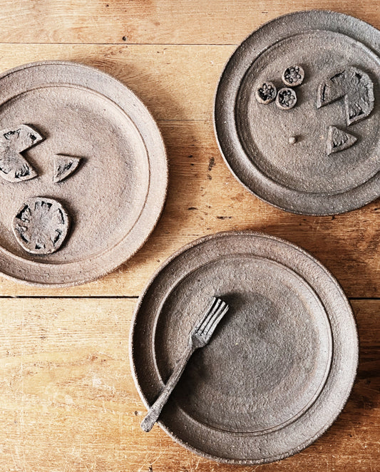 Large Ceramic Art Plate