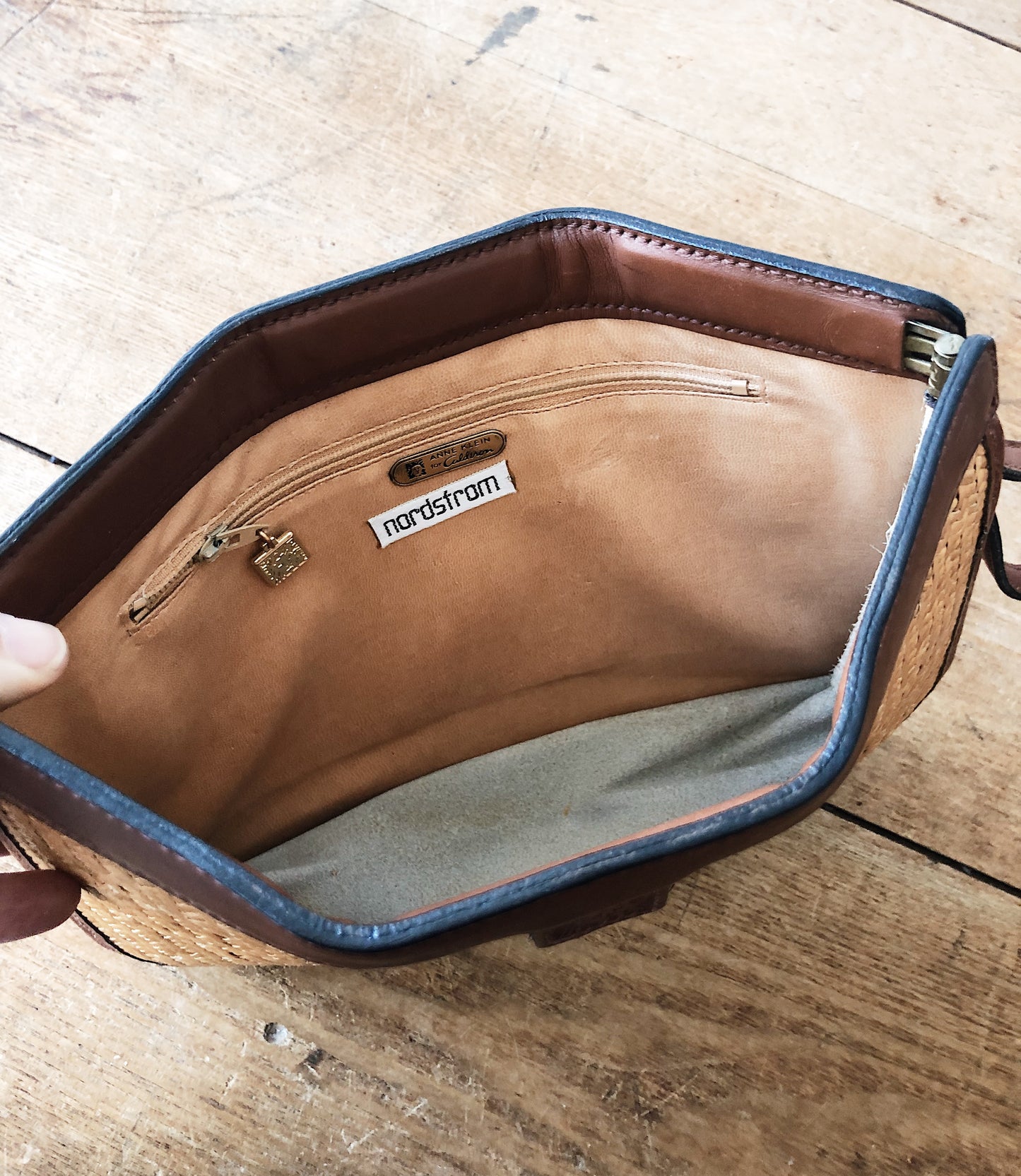 Vintage Anne Klein Woven Clutch