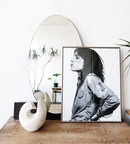 Vintage Oval Mirror