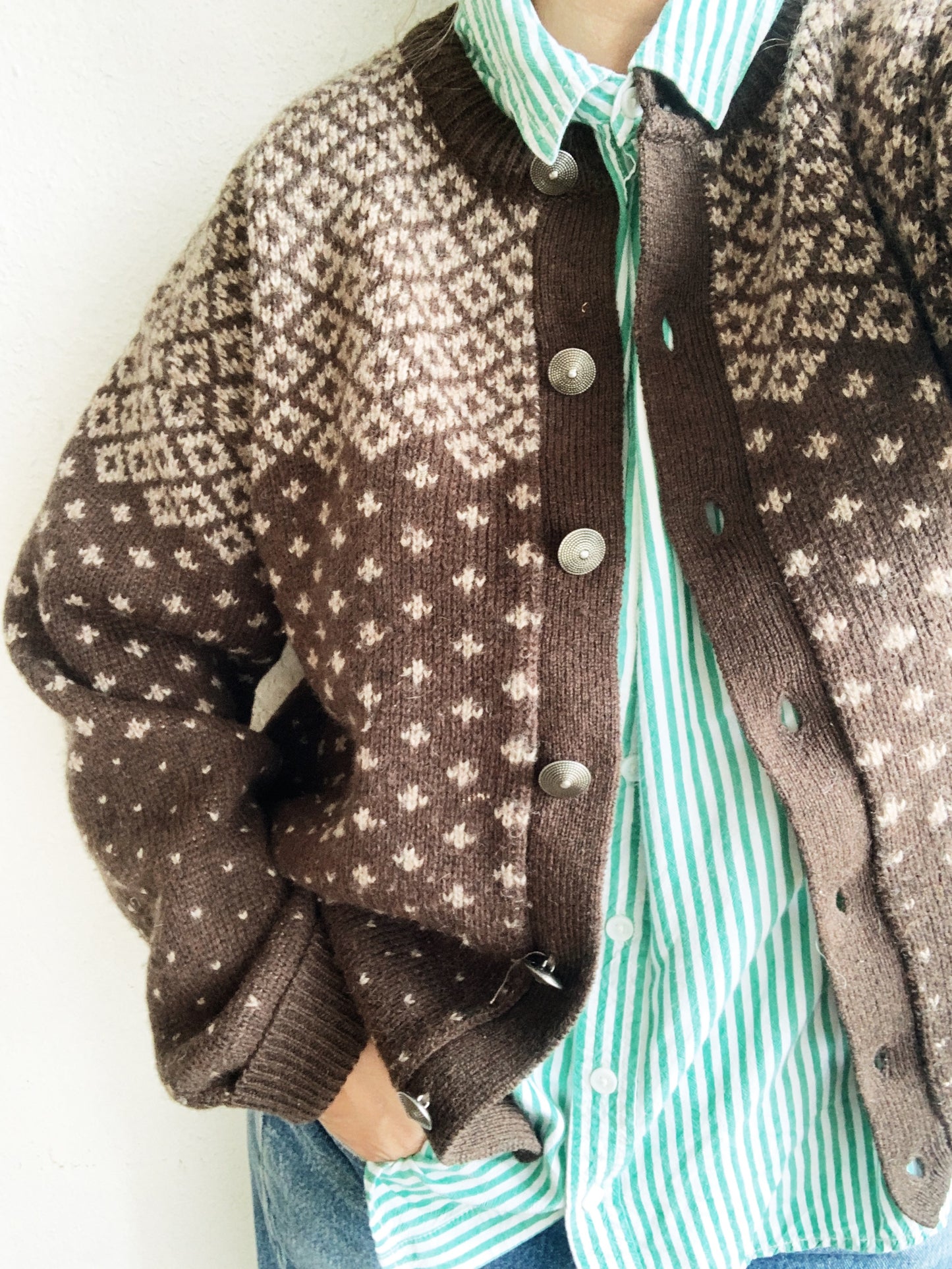 Vintage Columbia Wool Cardigan