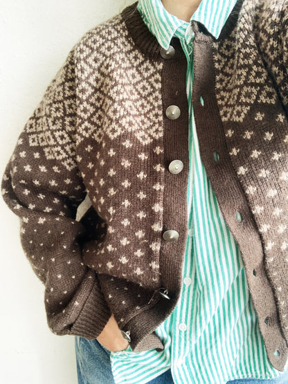 Vintage Columbia Wool Cardigan