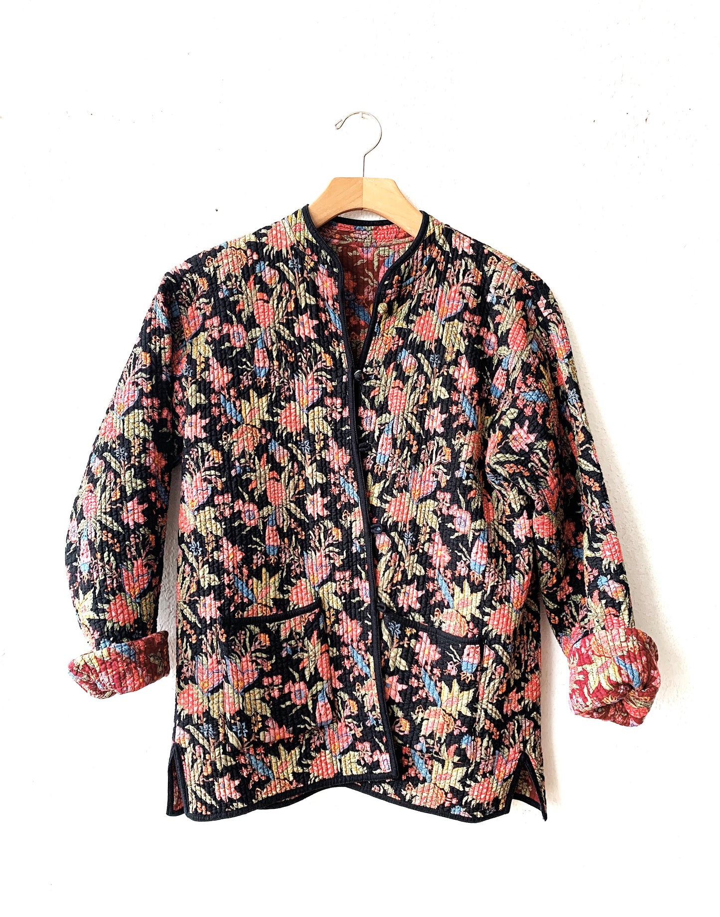 Vintage Reversible Lightweight Quilted Jacket