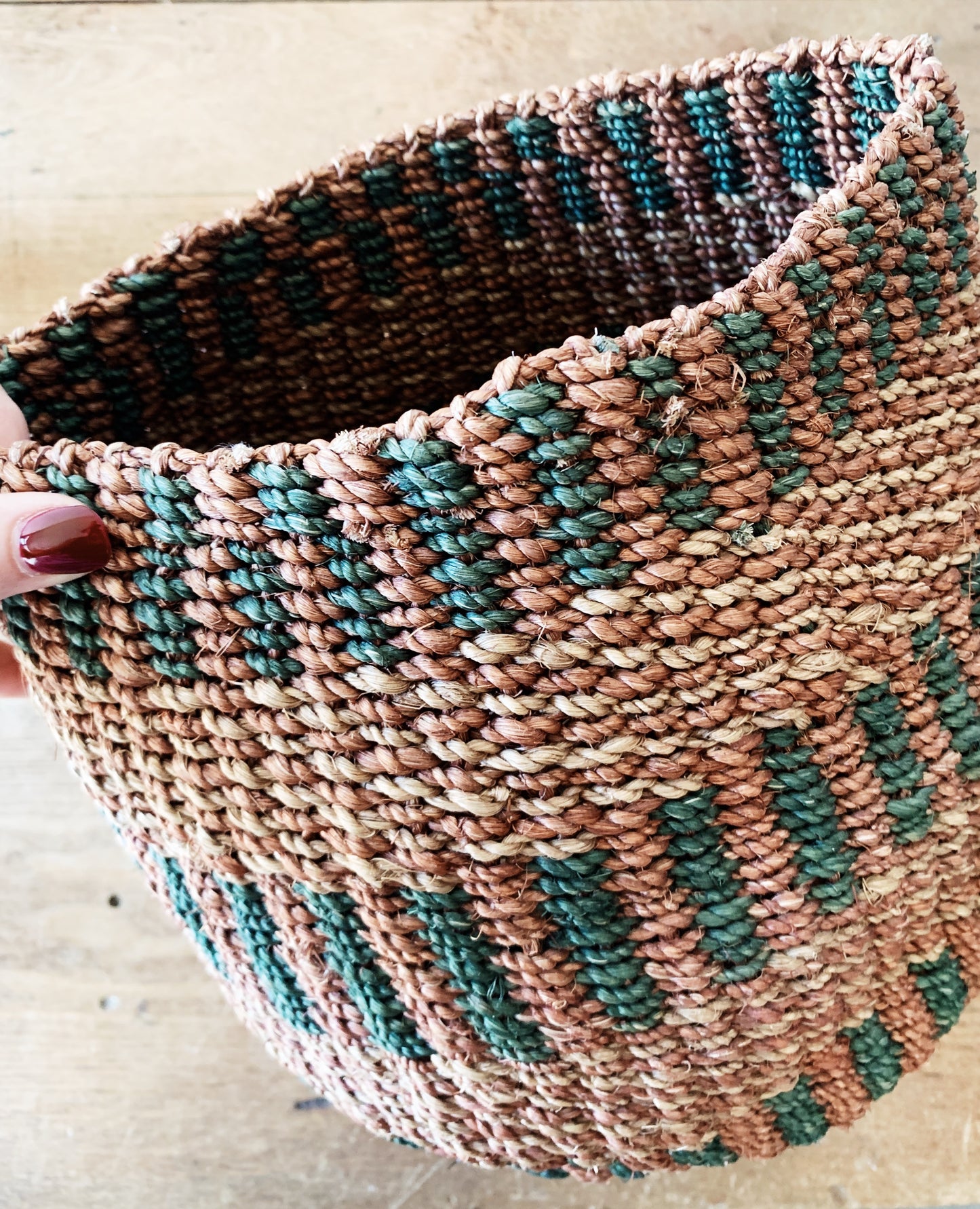 Formed Woven Basket