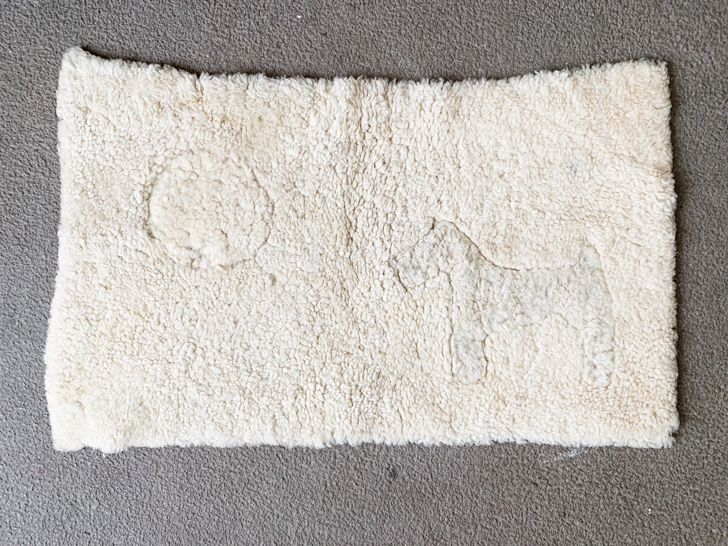 Vintage Sheepskin Rug