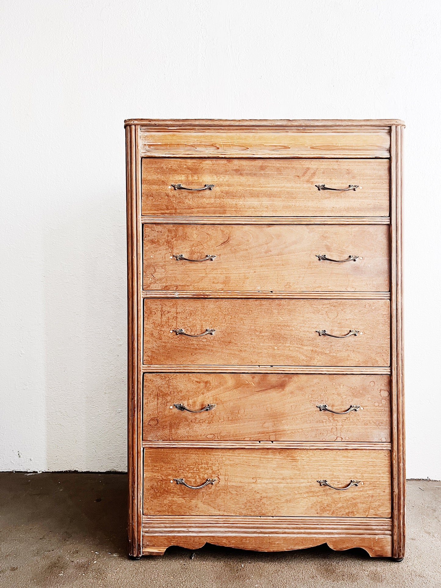Vintage Tall Dresser