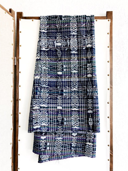 Vintage Cotton Ikat Yardage