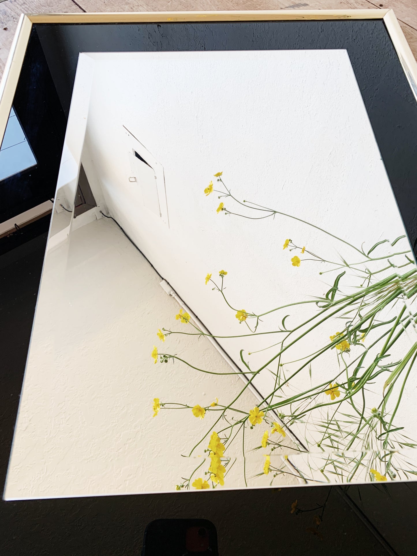 Vintage Beveled Mirror