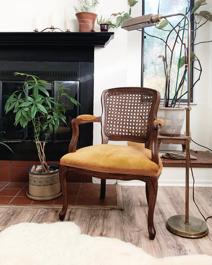 Vintage Upholstered Side Chair