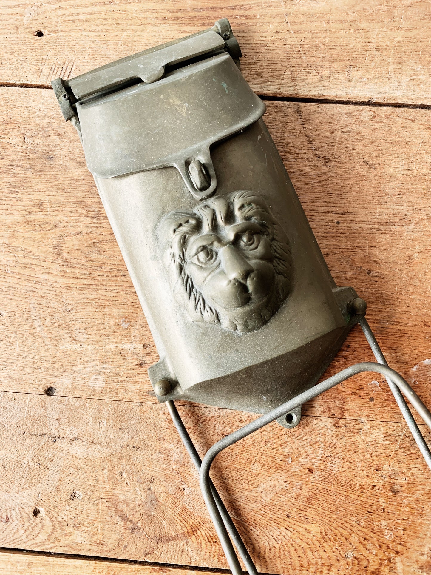 Antique Brass Mailbox