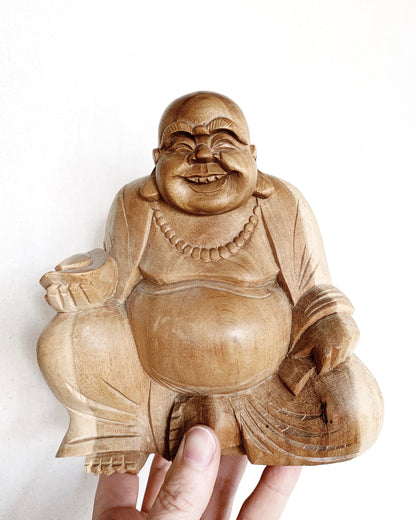 Carved Wood Buddha