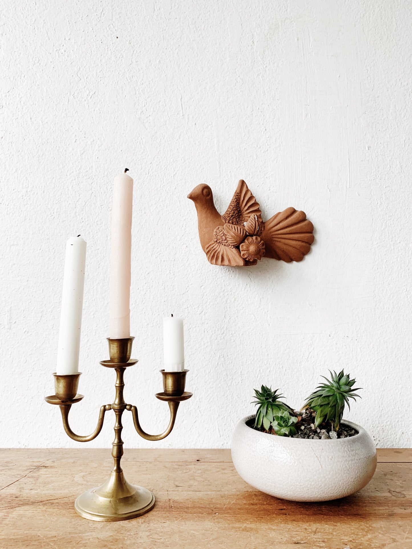 Vintage Brass Candelabra