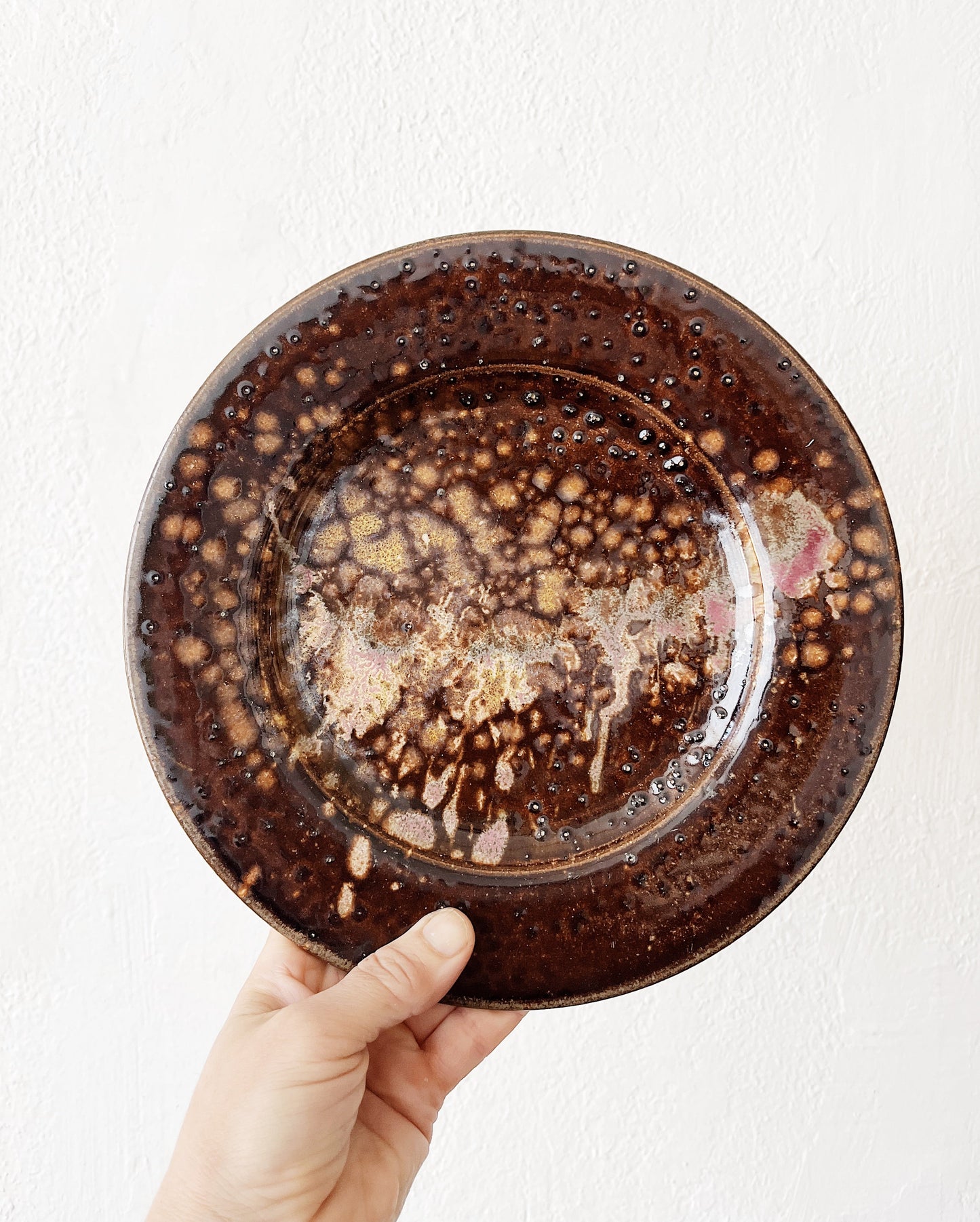 Set of Four Handmade Plates