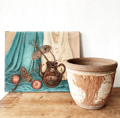 Antique Oil Still Life Painting